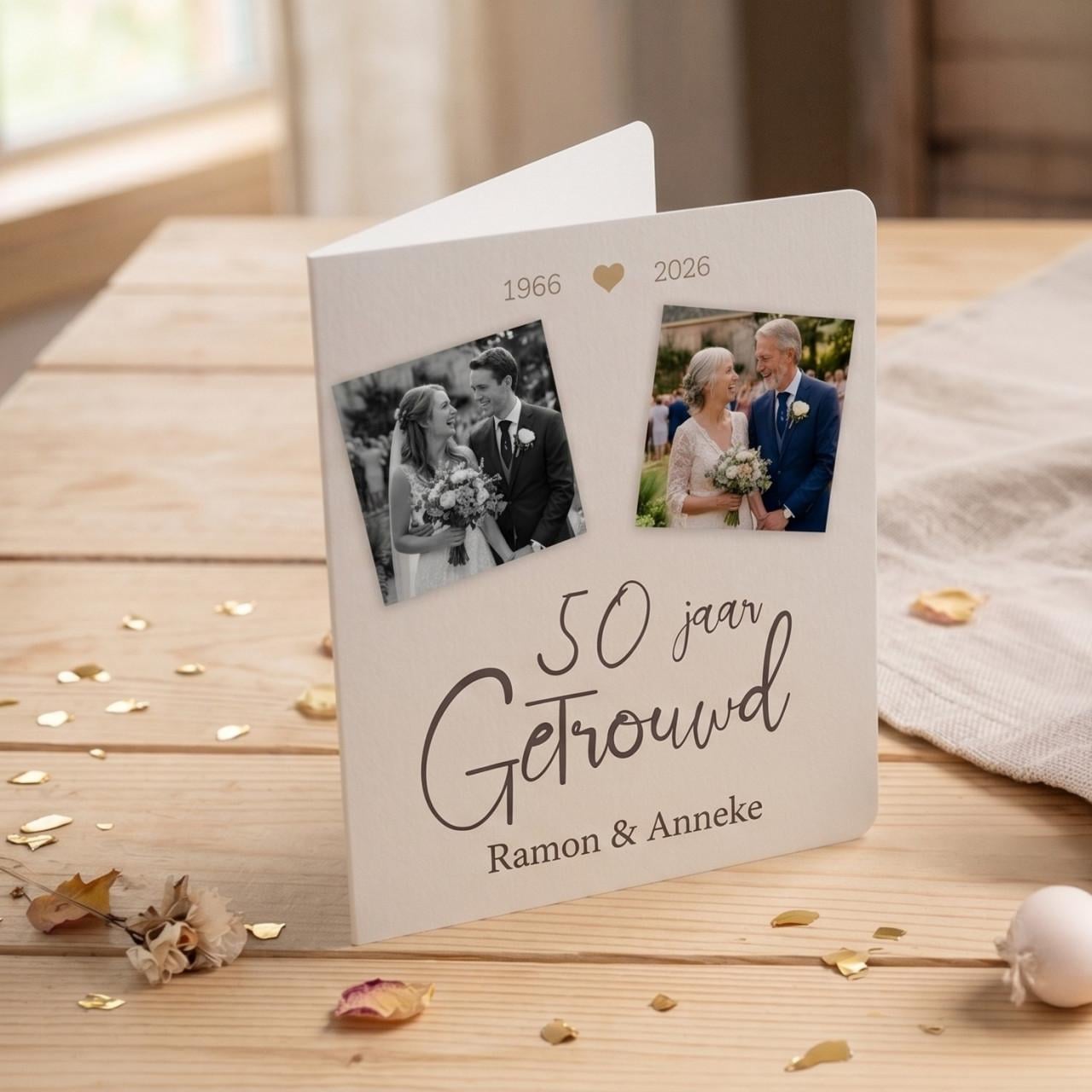 Voordelige Trouwkaarten en Jubileumkaarten