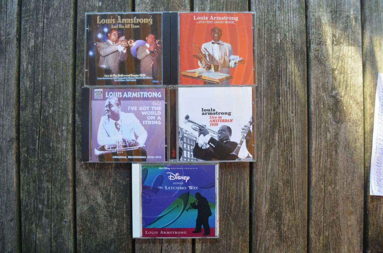 Div. CD's Louis Armstrong, veel live