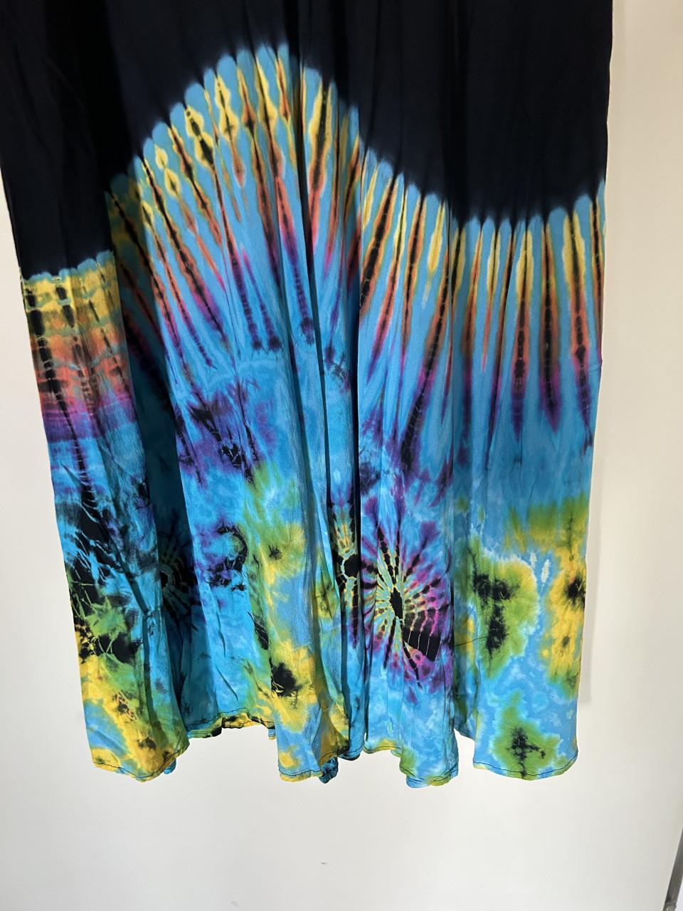 Zomerjurk  Tie dye onderkant