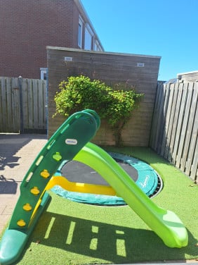 Little tikes giant glijbaan groen