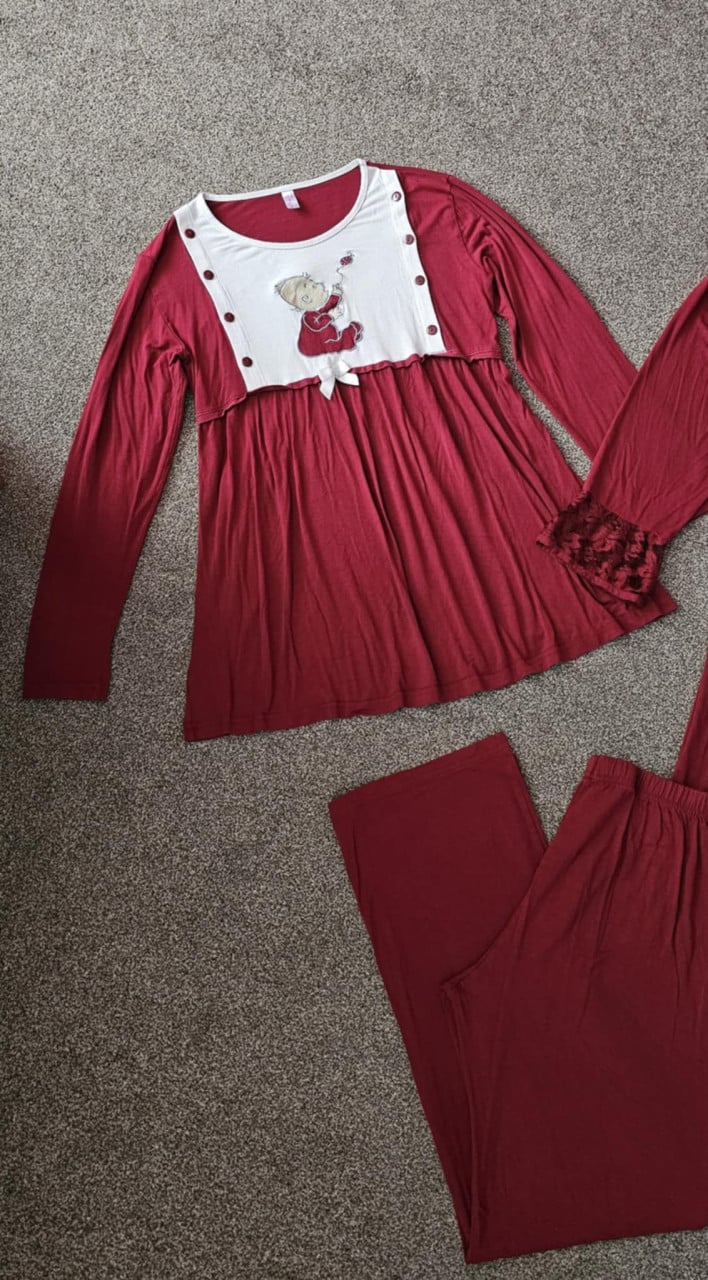Dames pyjama set maat XL