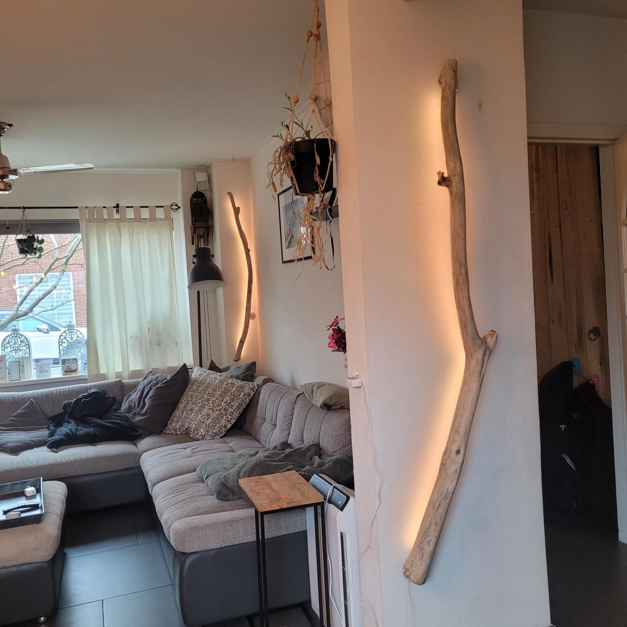 Gave lamp met verschillende led kleuren