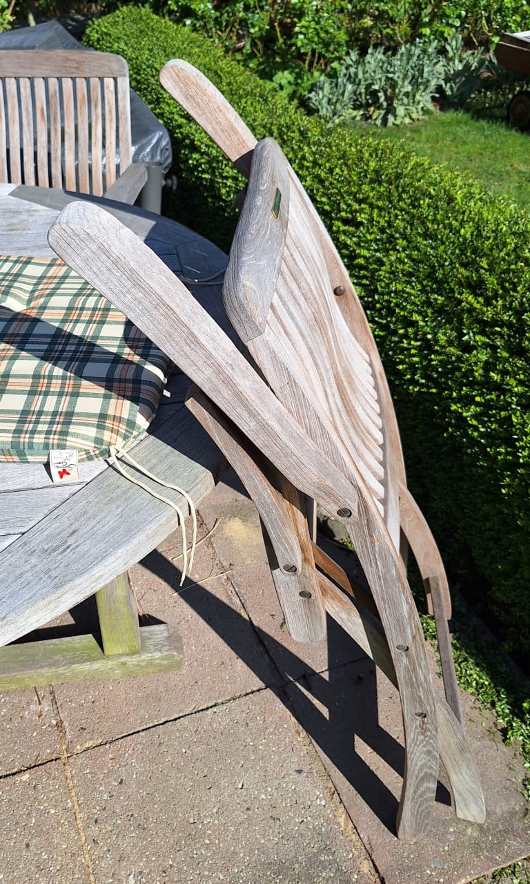 Teakhouten tuinset