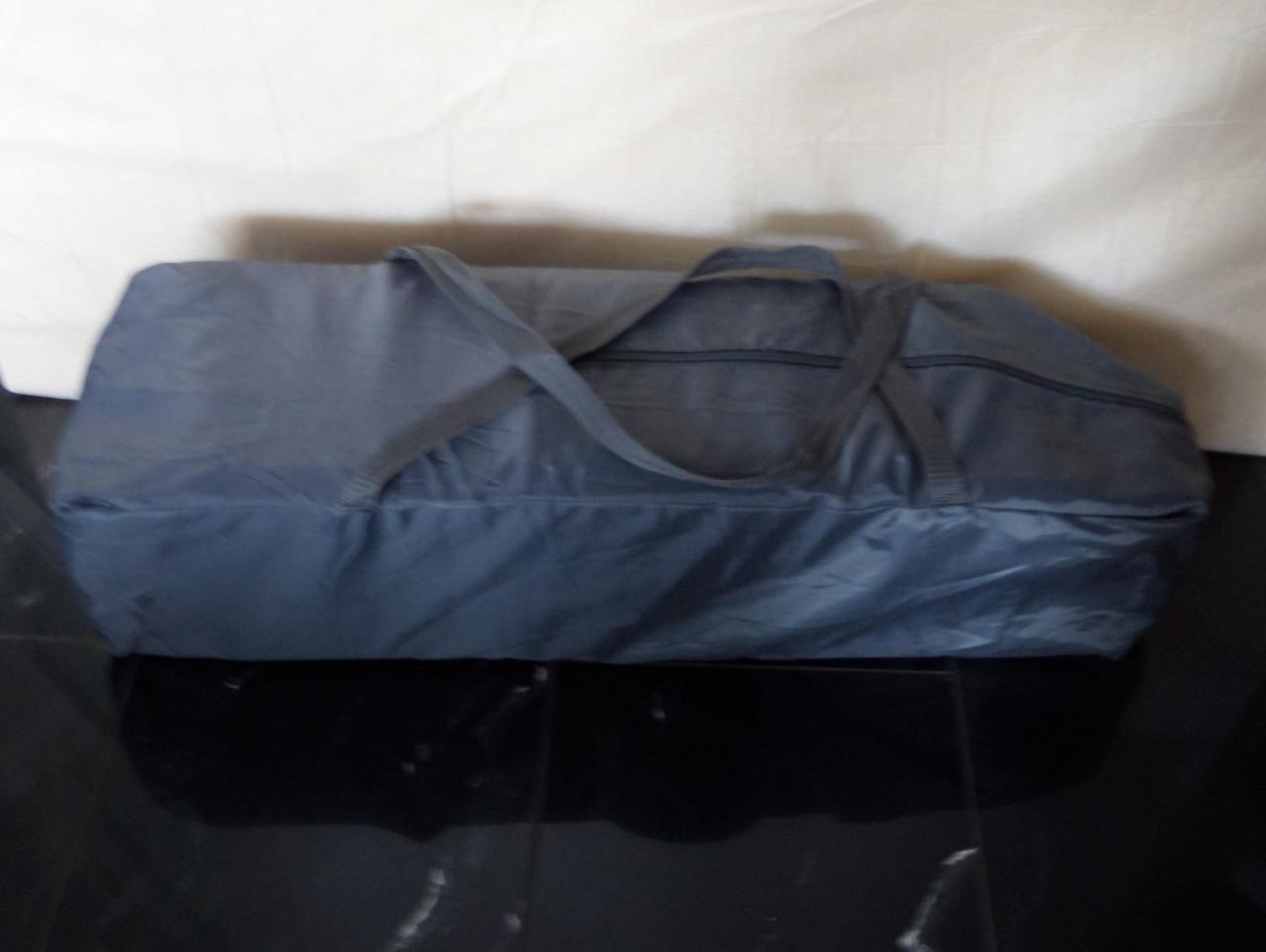 Campingbed met extra matras 120 x 60 cm