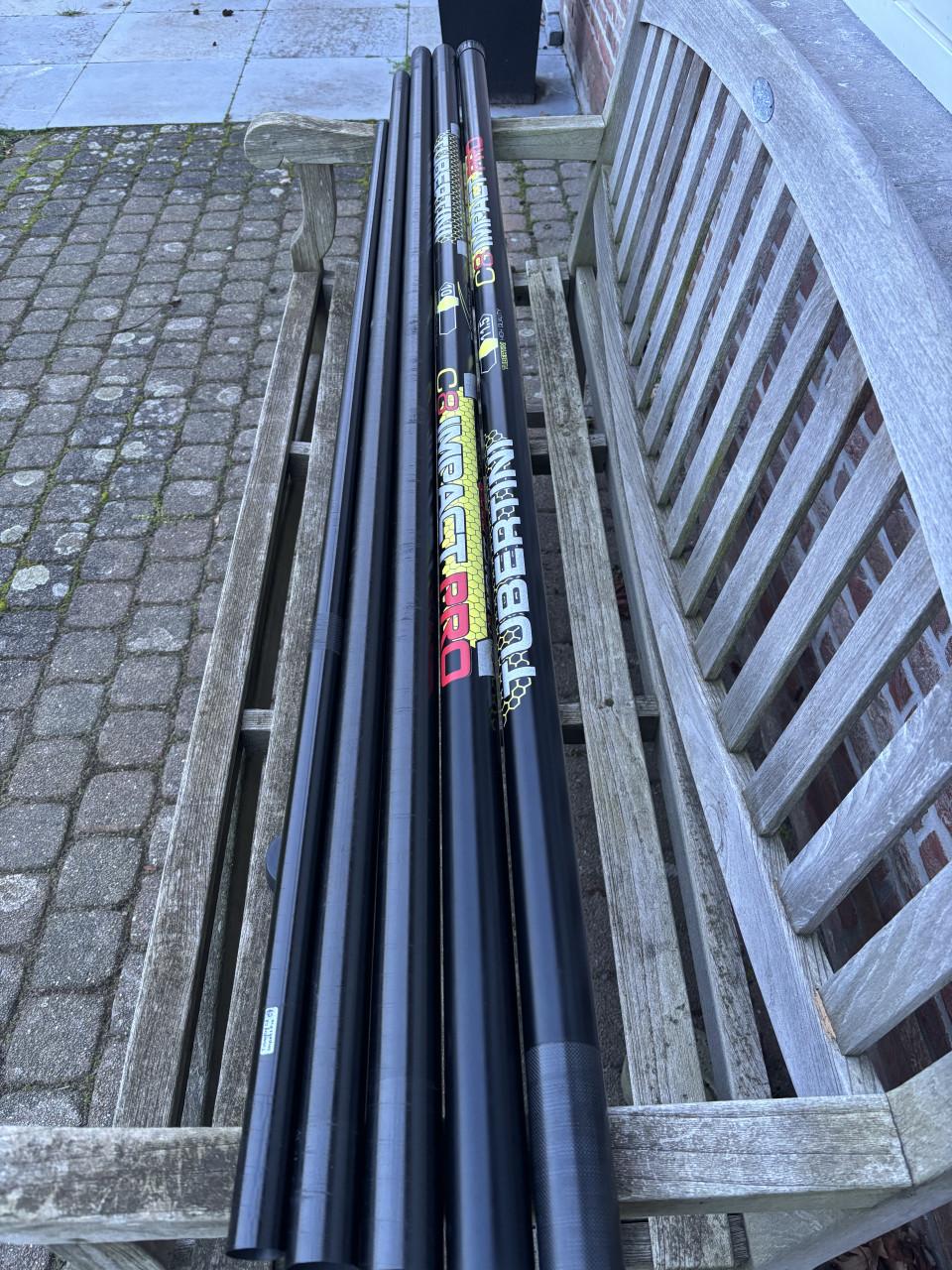 Tubertini c8 impact pro 11.5 meter met 3 topsets