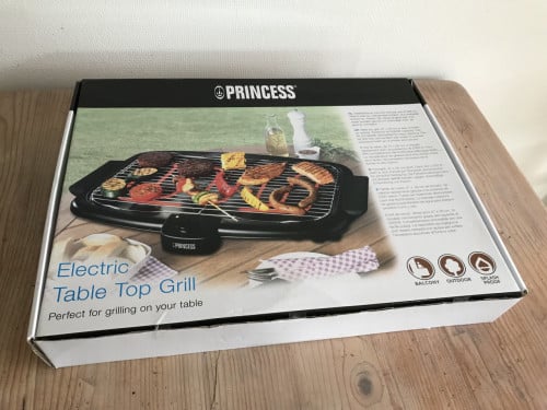 Princess elektrische tafel grill (nieuw in doos)