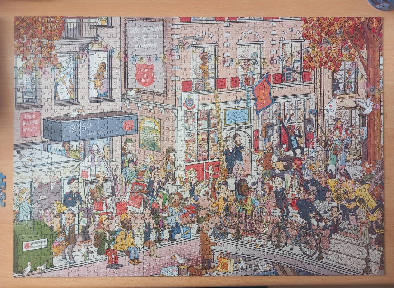 Puzzel Leger des Heils