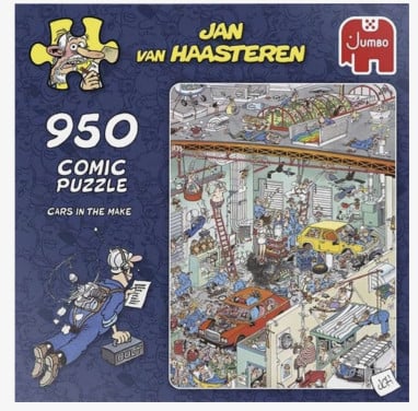 Jan van Haasteren -  Cars in the make 🧩
