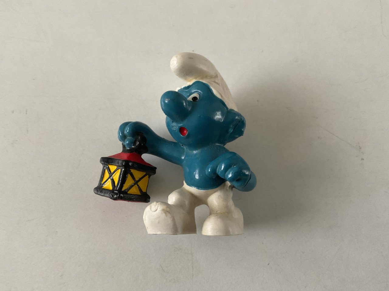 Heel veel verschillende Smurfen.  Schleich/Peyo.  Rubber.  +/- 5 cm hoog.