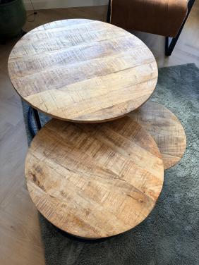 Mangohouten salontafelset