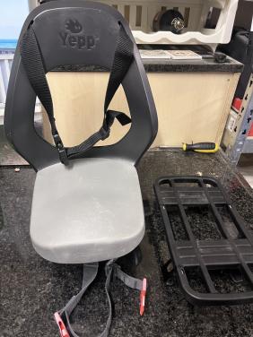 Yepp achterzitje met verhoger