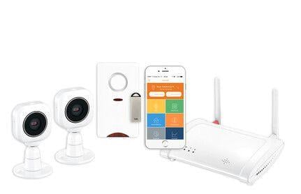 Home8 Mini Cube HD 2-Camera Ultra-Secure Starter Kit.