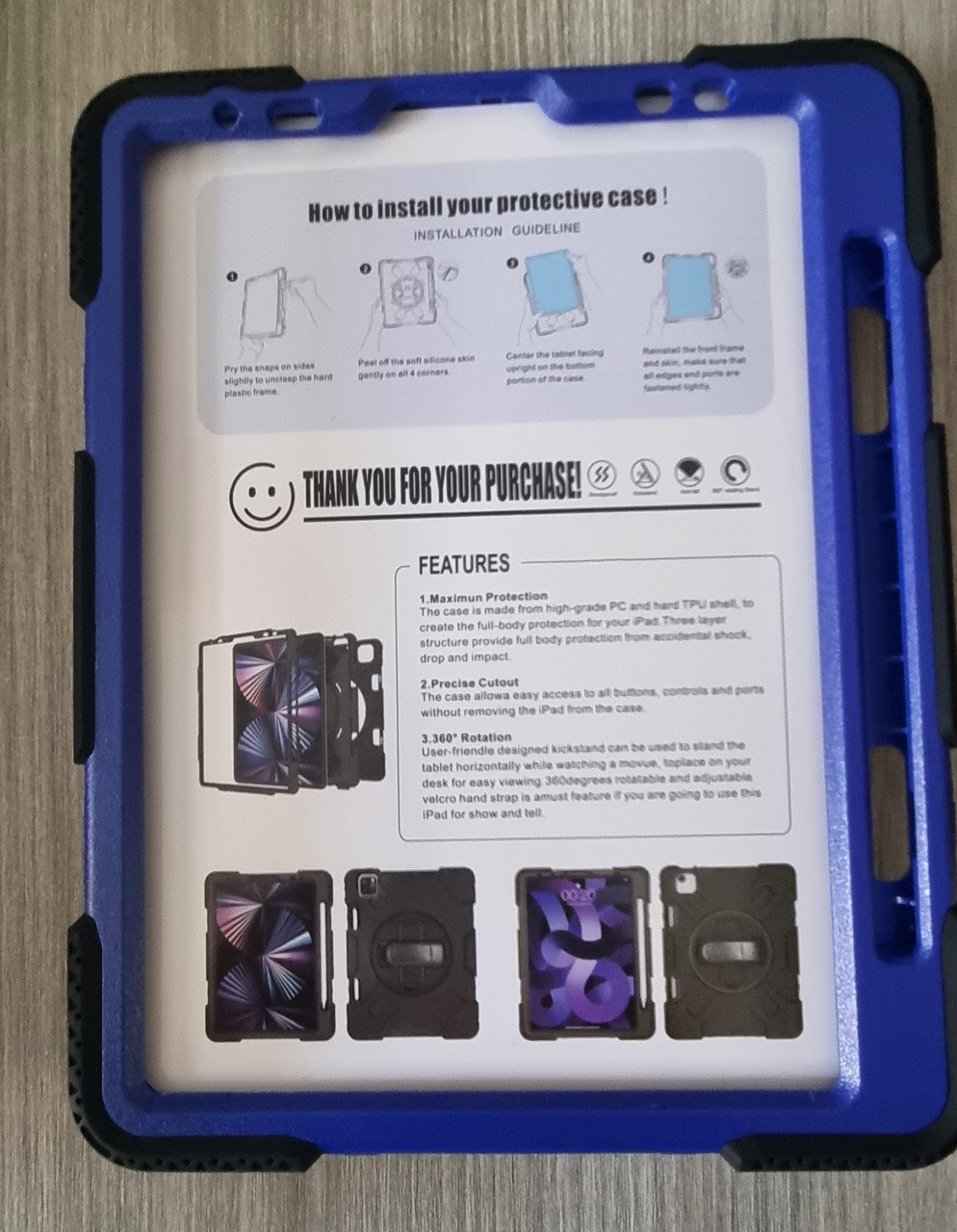 Beschermhoes ipad pro 11 (inch)/AIR 4/5 10.9 inch