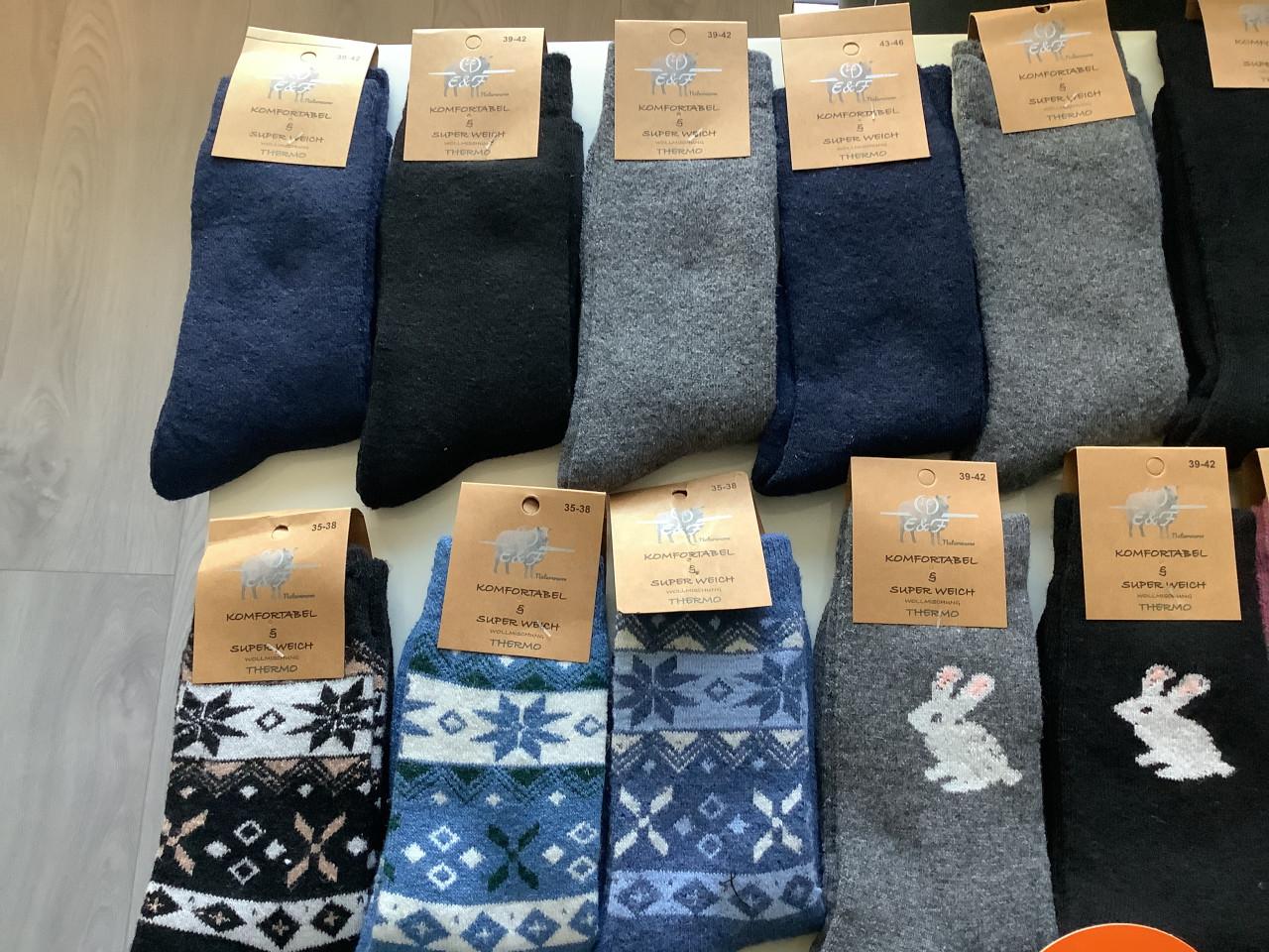 Partij heerlijk warme sokken. ( partij 29)