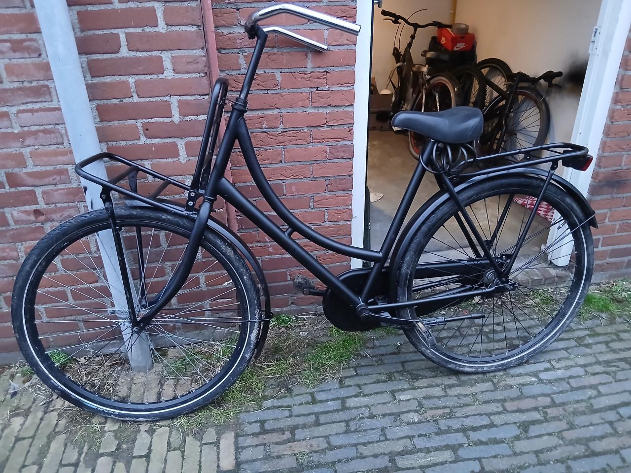 Damesfiets inclusief kabelslot