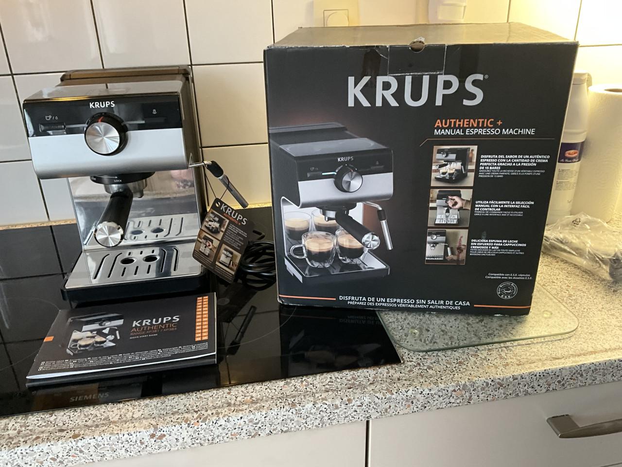 Krups Authentic Expresso machine