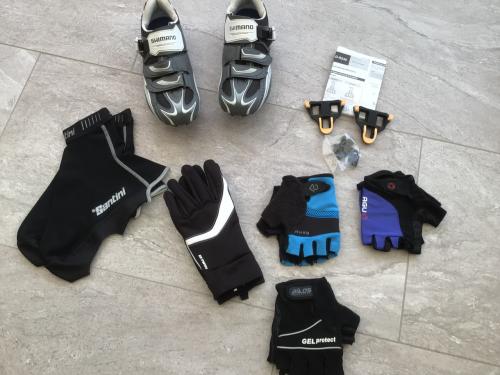 Shimano schoenen en handschoenen