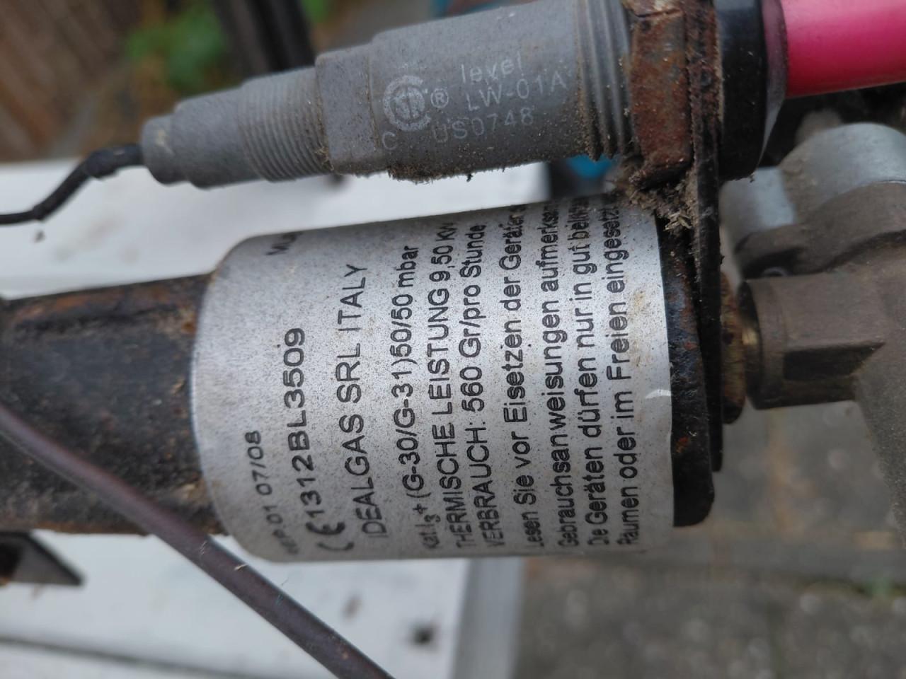 Gasbrander gietijzer propaan