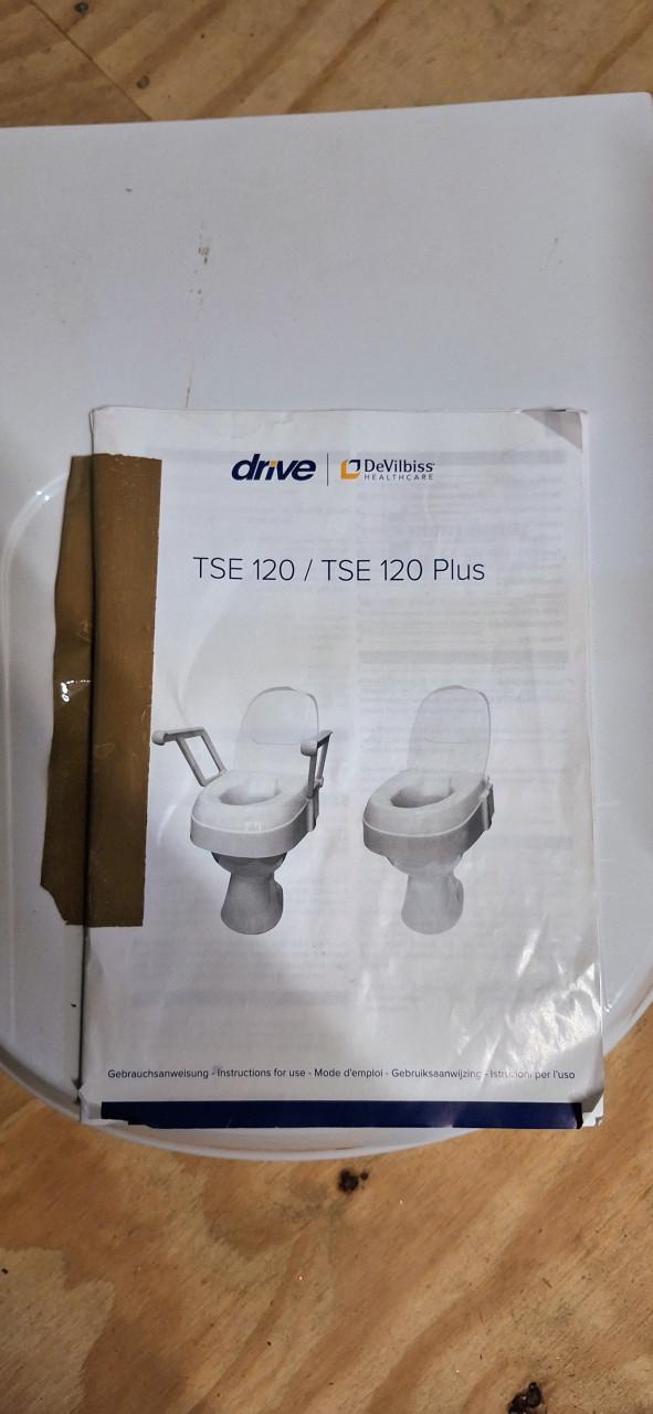 Verhoogde wc bril