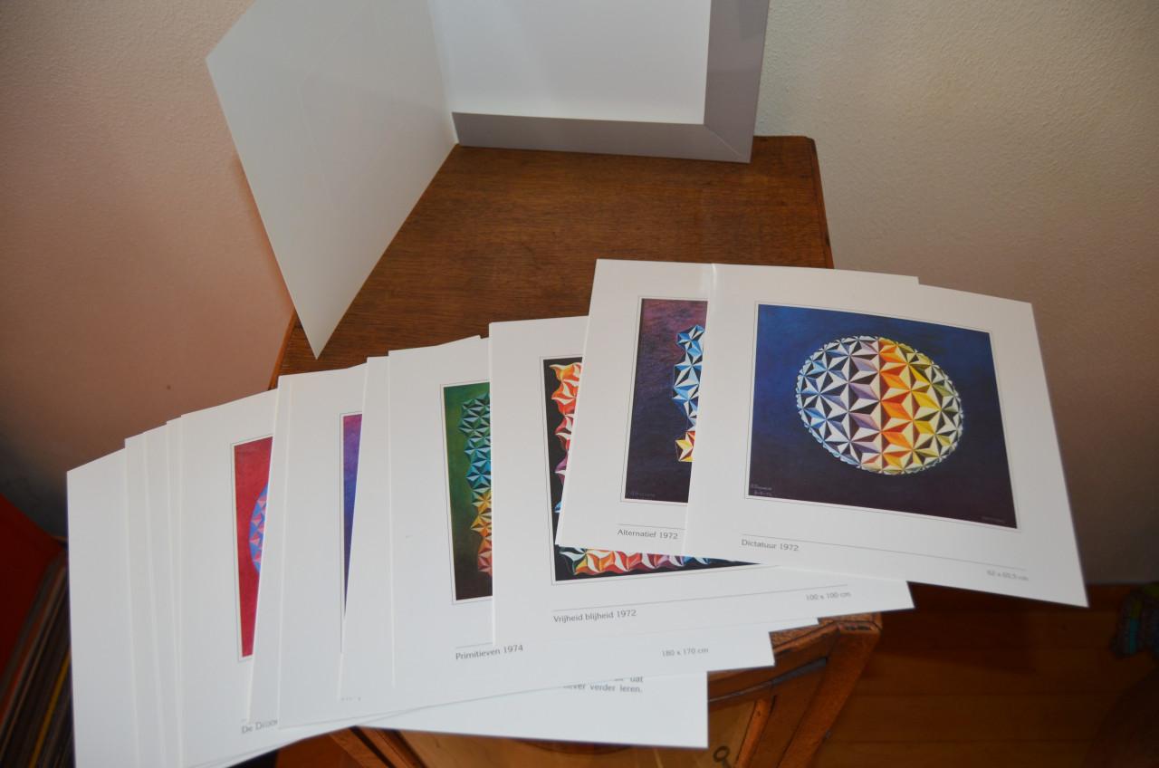 Anton Beijsens 'Eenzaamheid' gesigneerd en gedateerd + boek