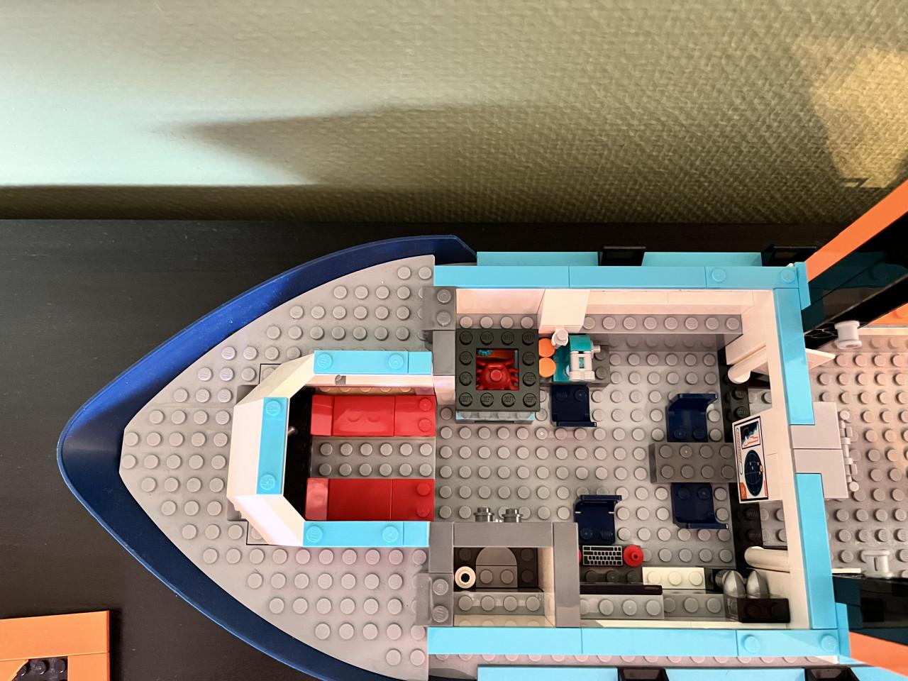 Lego City poolonderzoek boot 60368