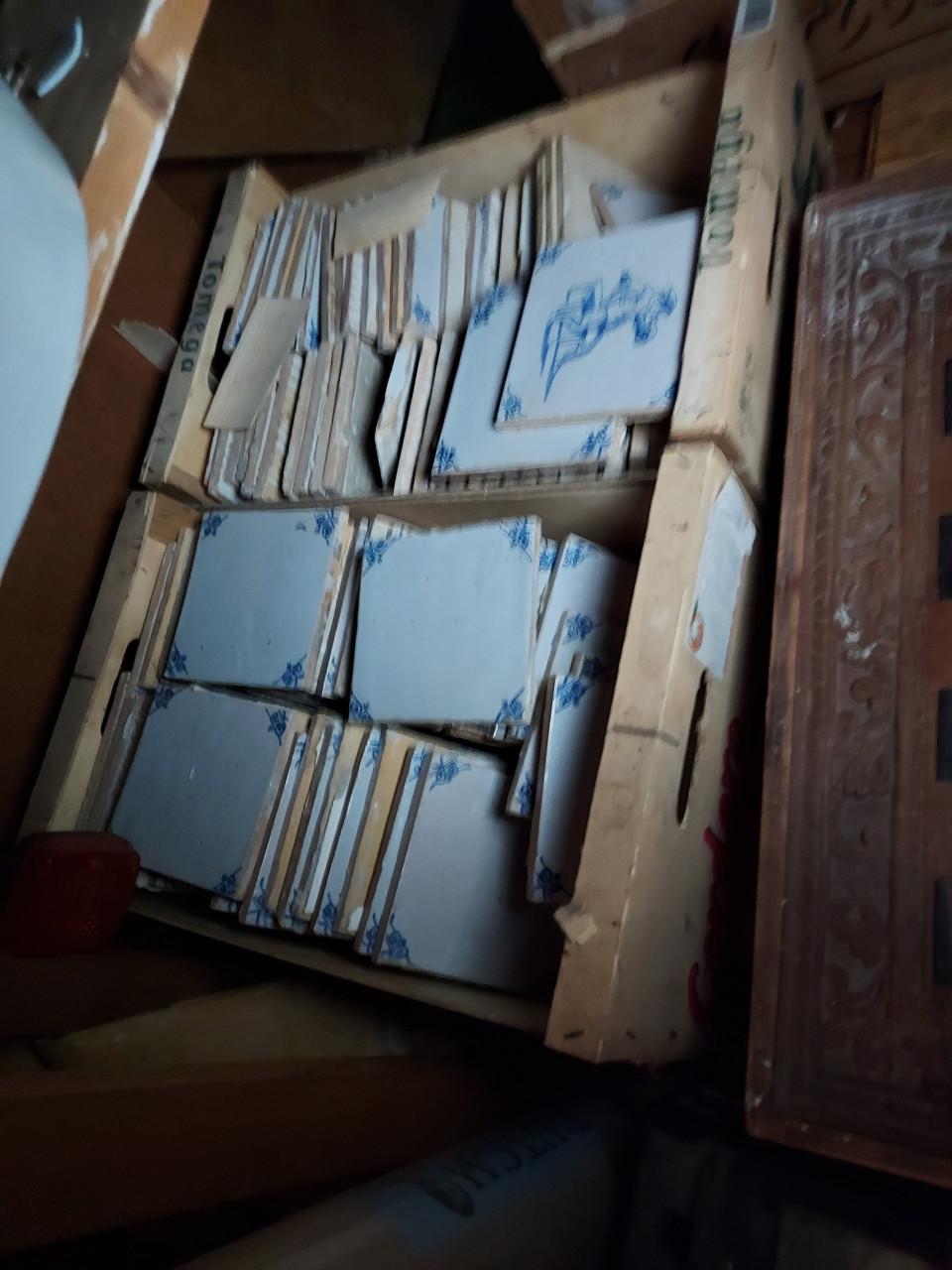 Deftse tegels antiek 18de eeuwse witjes