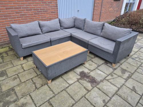 Loungeset 240 x 240 cm (Bezorging mogelijk)