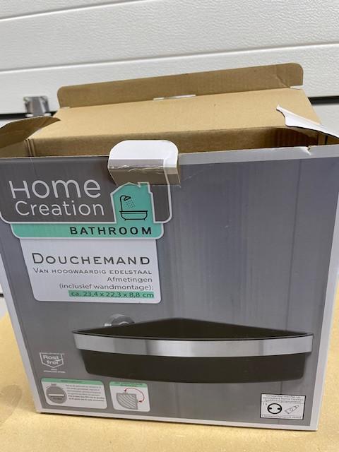 Douchemand wandmontage