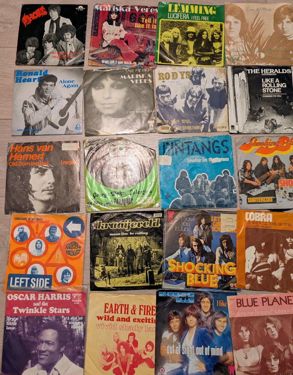 Partij: Engelstalige jukebox vinyl singles ( 125 )