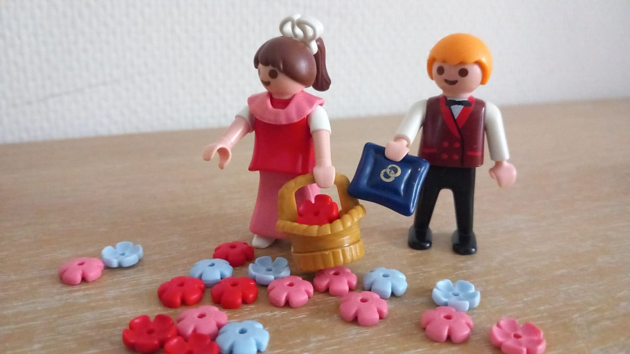 Playmobil fotograaf met bruidskinderen setnr 4299