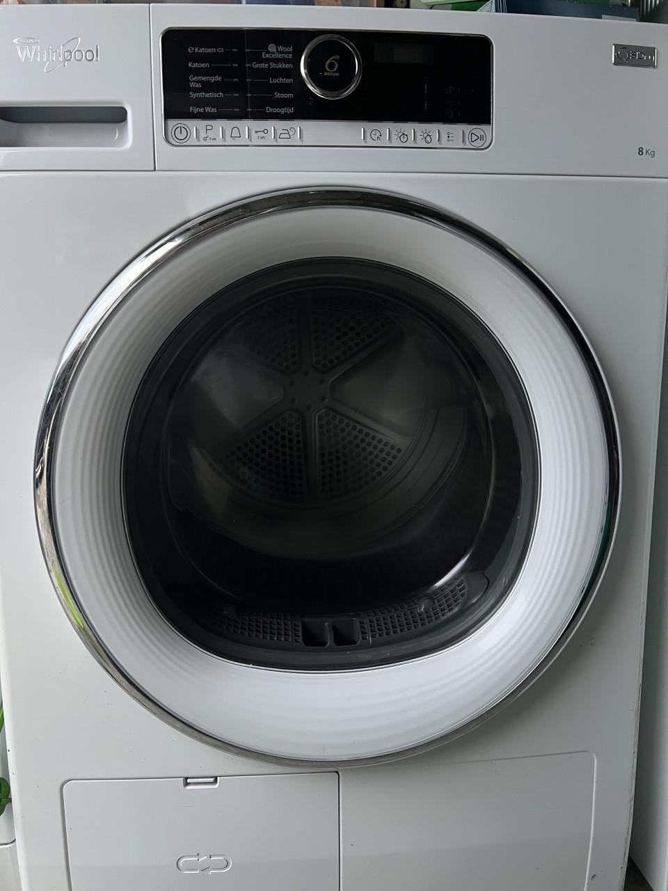 Warmtepomp Droger 8 kg. Energieklasse A++