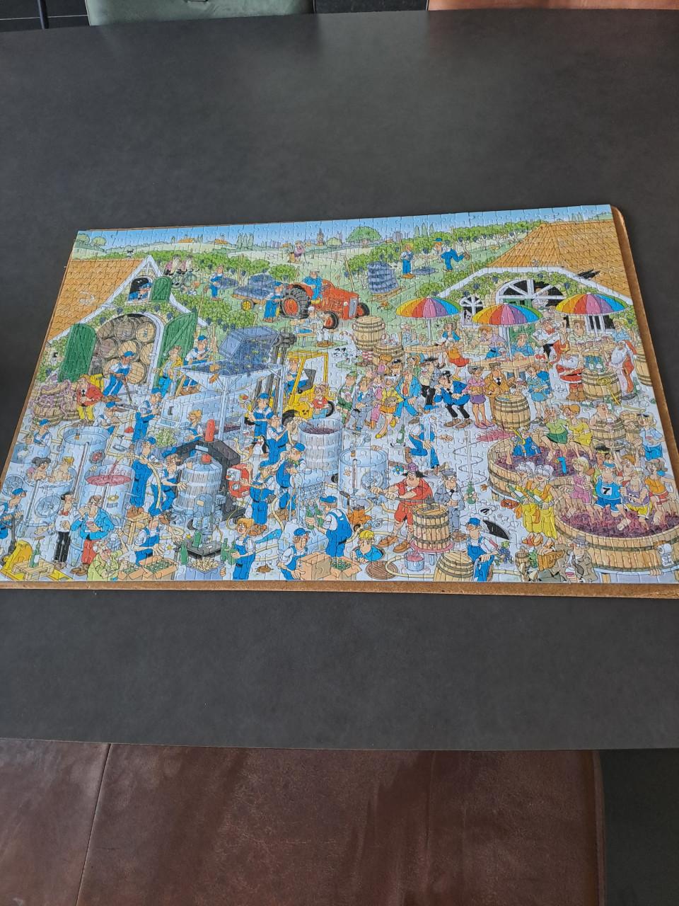 Jan van Haasteren puzzel 'De Wijngaard'