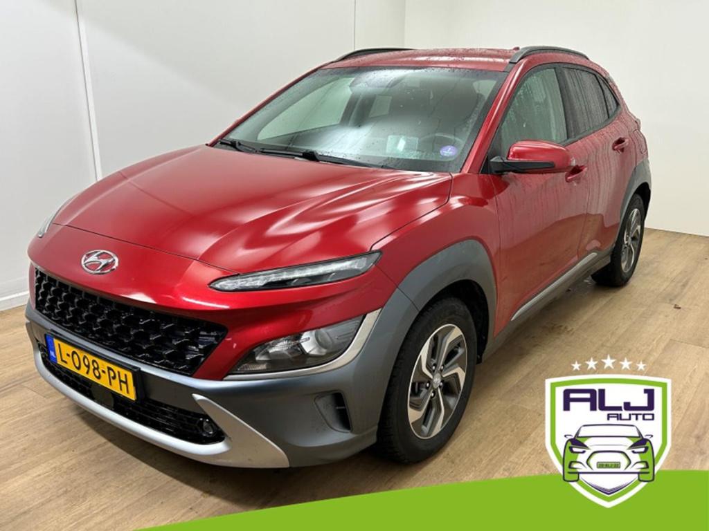 Hyundai Kona occasion 1.6 gdi hev fashion | rood | tweedehands hyundai kona