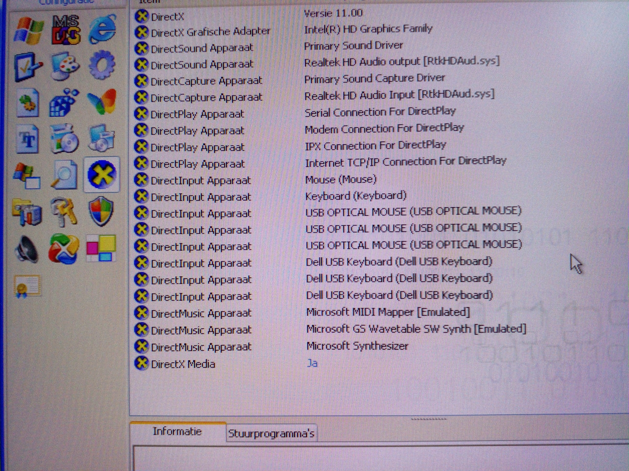 HP 8200 Elite Intel i5 met Windows XP SP3 + MS DOS box.