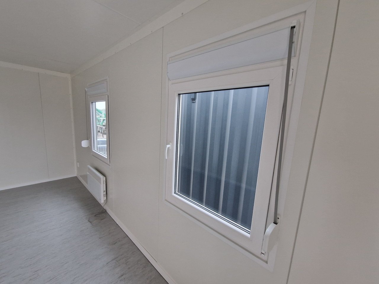 Nieuwe 6x3m kantoorunit / uitvoerderskeet met keuken en wc