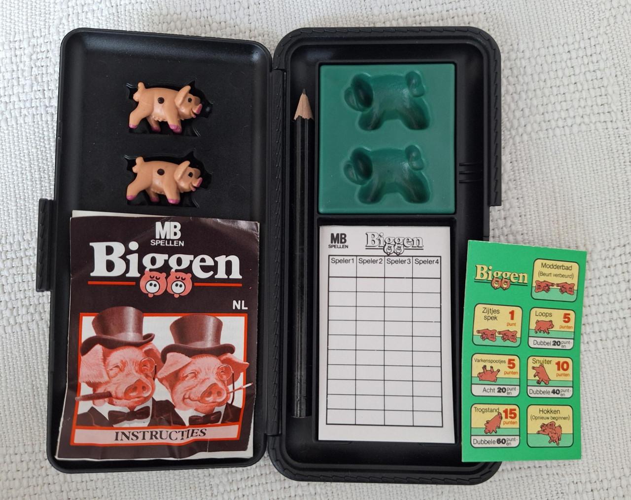 Biggen met etui
