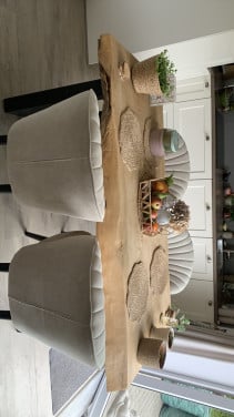 Robuuste landelijke tafel