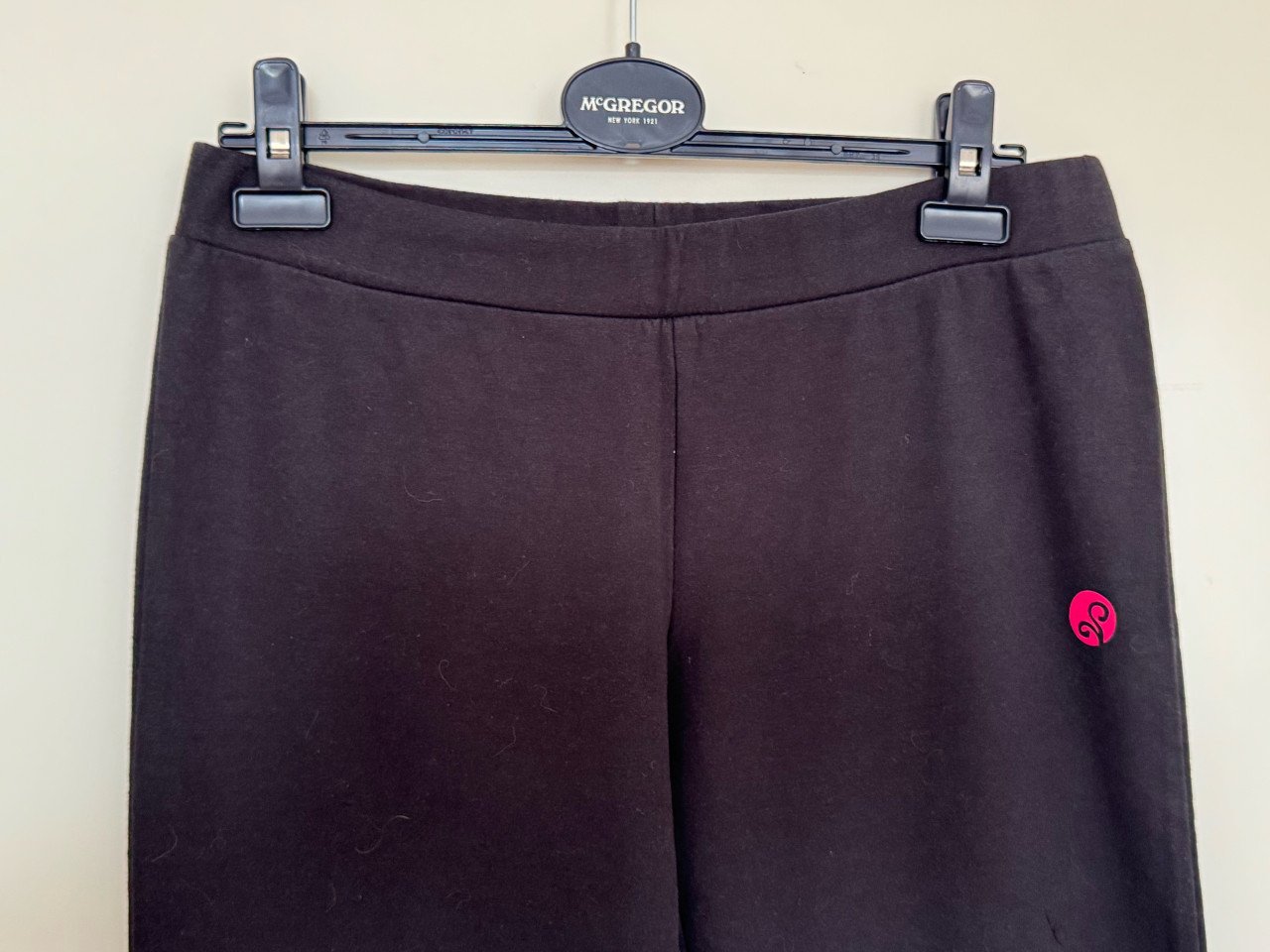 Zwarte Leontien damessportbroek - Maat XL