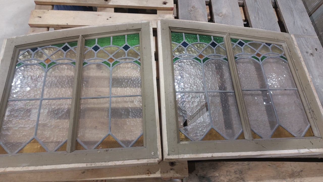 Glas in lood 5 stuks