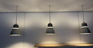 3 Zeiss Ikon Industrielamp – Origineel Bauhaus Design