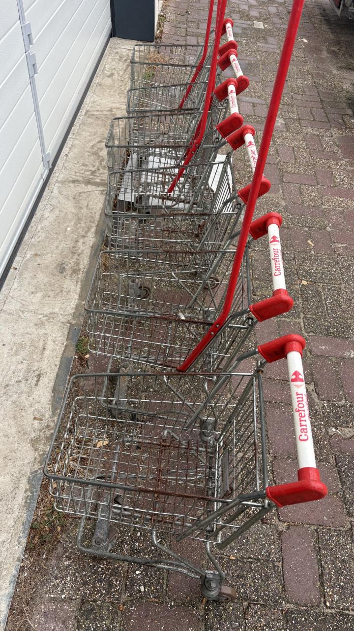 Kinderwagens supermarkt