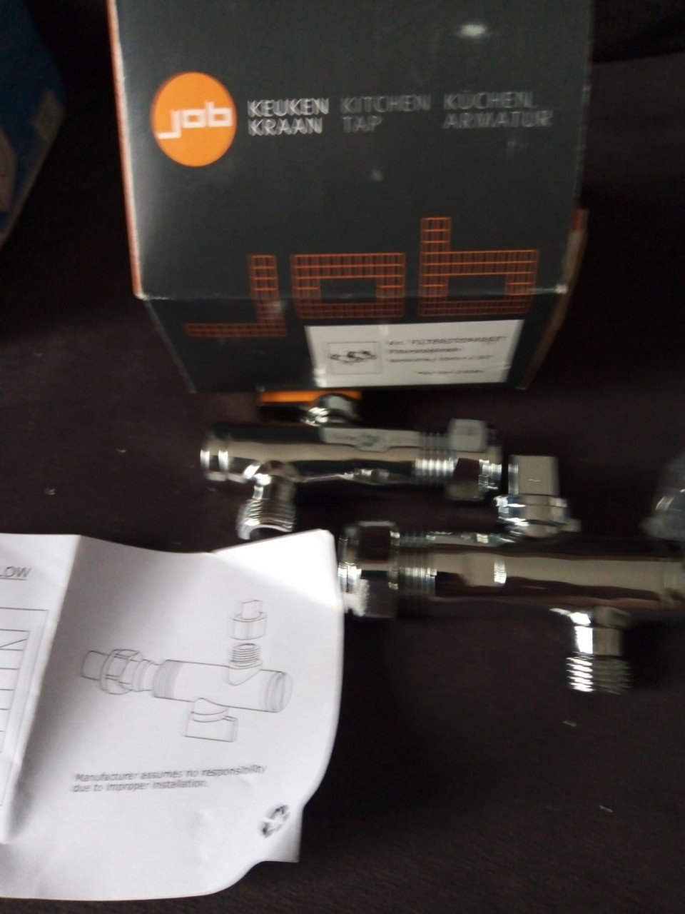 Te koop nieuwe filterstopkraan €15,-