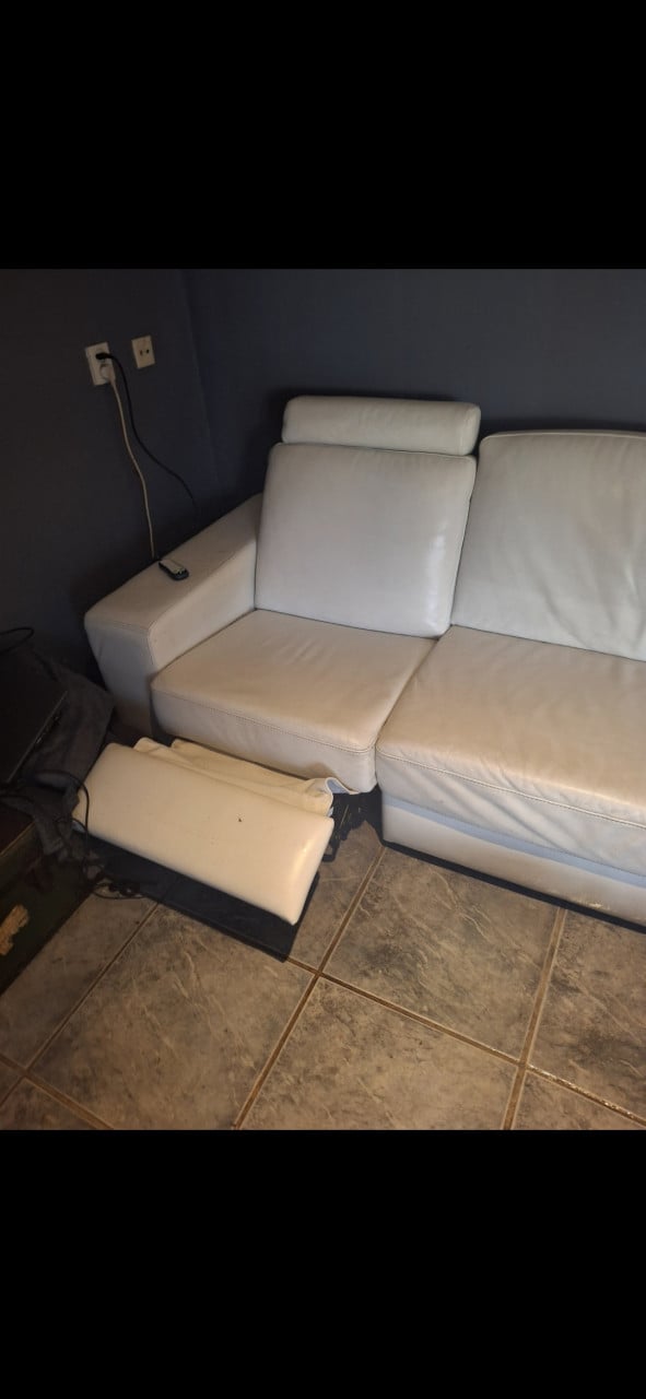 Wil lederen hoekbank Italsofa(natuzzi),310/240/95 Inc rugleuning