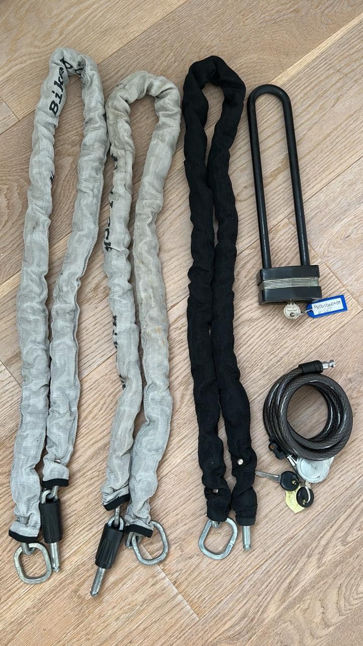 5 fietssloten