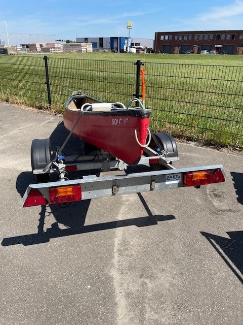 Old Town solo 13 kano/kayak inclusief trailer