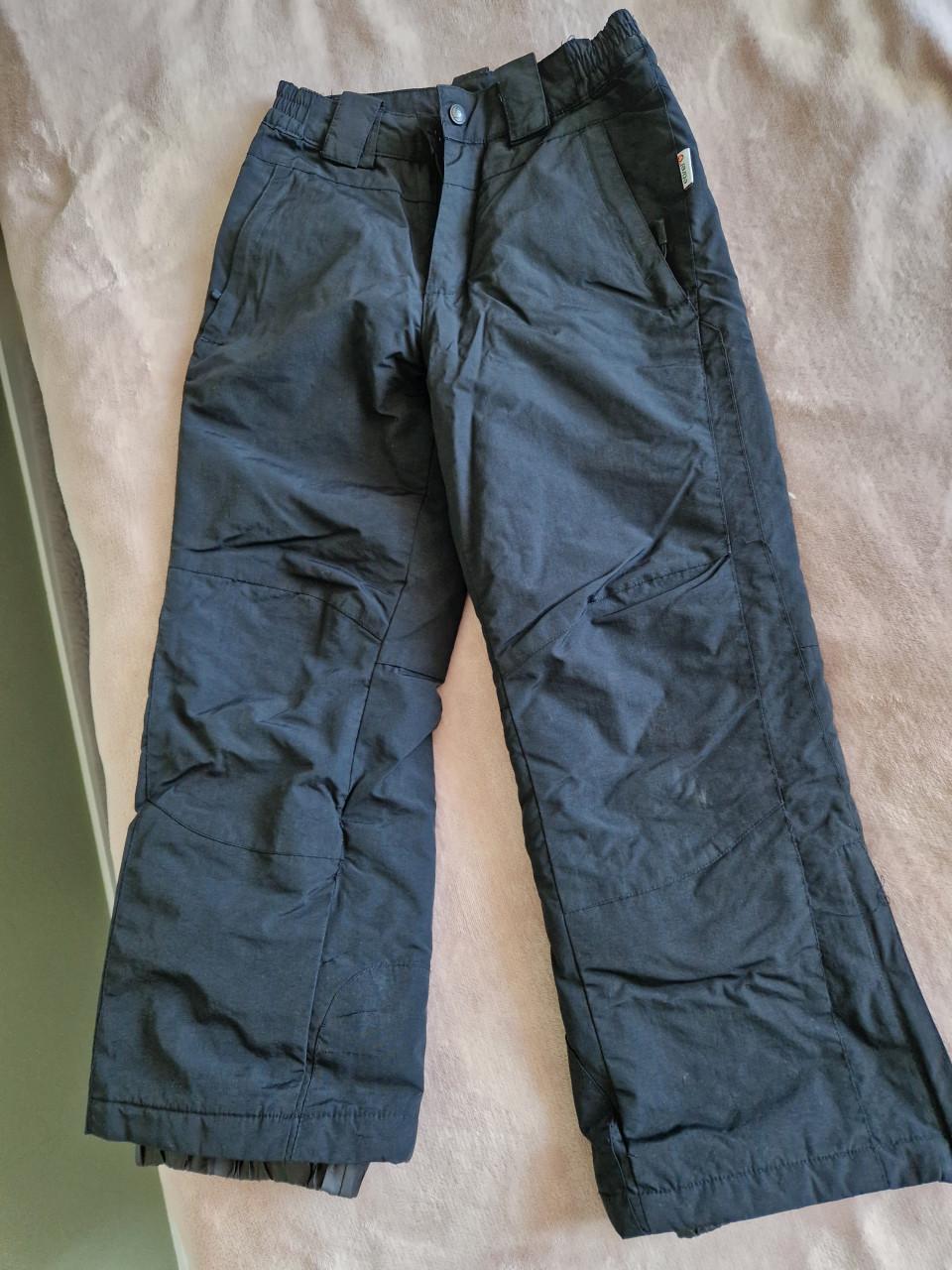 Skibroek zwart maat 140