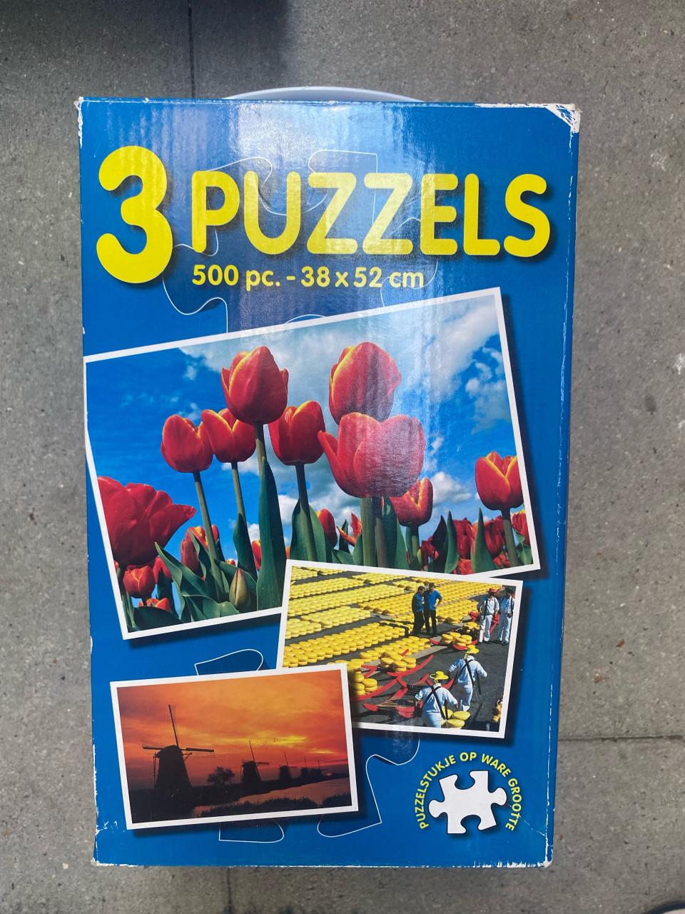 3 complete puzzels