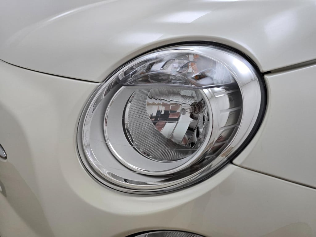 Fiat 500 twinair met panoramadak en unieke parelmoerkleur | tweedehands fia