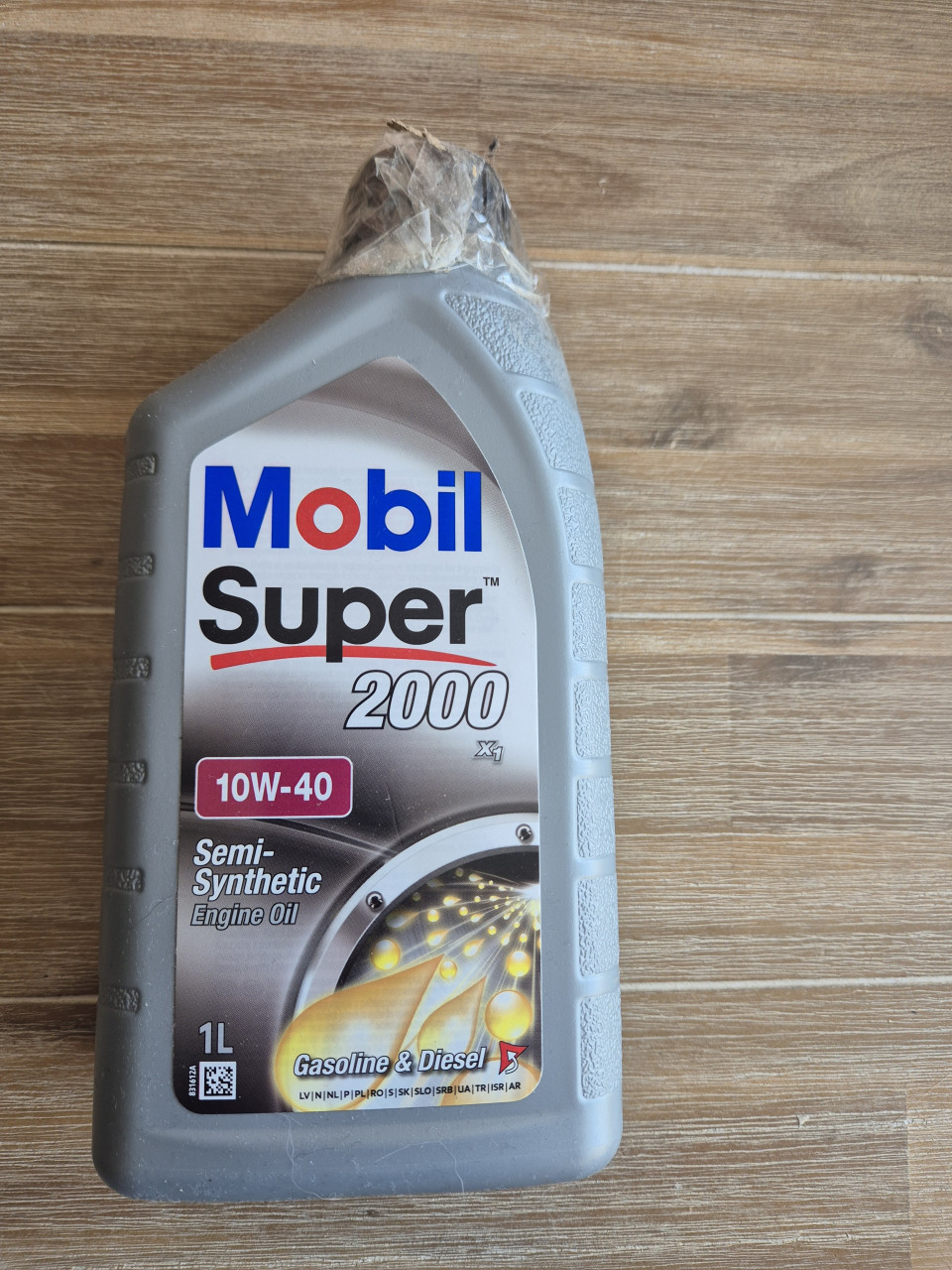 Mobil 1 Motorolie 10W40 5 keer 1 liter
