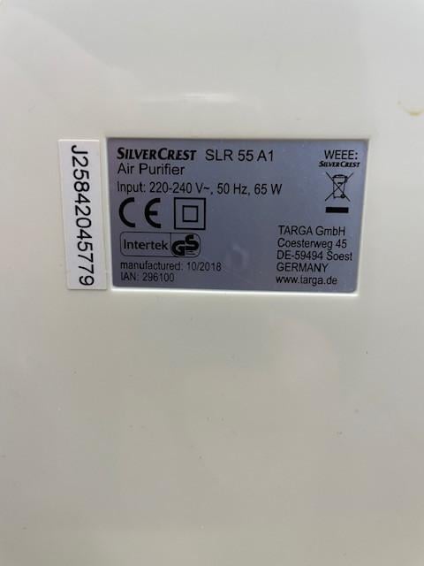 SiverCrest luchtreiniger